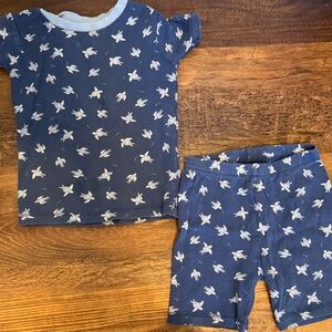 Burts Bees 2T Shorts Pajamas